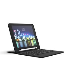 ZAGG Rugged Messenger Keyboard Case Ανθεκτική Θήκη με καπάκι για Apple iPad 10.2 inch σε μαύρο χρώμα – 103104693