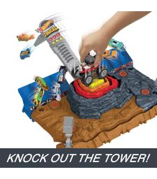 HOT WHEELS MONSTER TRUCKS ARENA WORLD ΑΠΟΛΥΤΟ ΣΕΤ ΣΥΓΚΡΟΥΣΕΩΝ HNB96-3