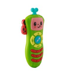 eKids Cocomelon Sing-Along Remote & Μικρόφωνο για παιδιά με ενσωματωμένη μουσική & ηχητικά εφέ (CO-164) (Μπλε/Πράσινο/Κίτρινο)