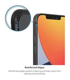 ZAGG InvisibleShield Full Face Tempered Glass Full Glue – iPhone 12 Pro Max (διάφανο)