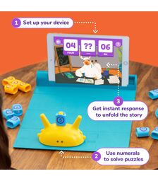 Plugo Count by PlayShifu Σύστημα παιδικού παιχνιδιού Επαυξημένης Πραγματικότητας μαθηματικών με Ιστορίες & Puzzles