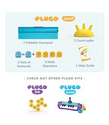 Plugo Count by PlayShifu Σύστημα παιδικού παιχνιδιού Επαυξημένης Πραγματικότητας μαθηματικών με Ιστορίες & Puzzles