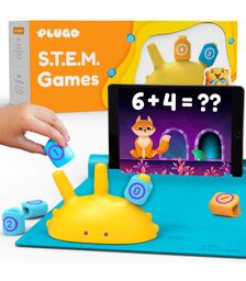 Plugo Count by PlayShifu Σύστημα παιδικού παιχνιδιού Επαυξημένης Πραγματικότητας μαθηματικών με Ιστορίες & Puzzles