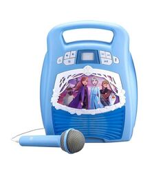 eKids Frozen 2 Bluetooth MP3 Boombox Karaoke & Ασύρματο Μικρόφωνο για παιδιά και εφήβους με ενσωματωμένη μουσική, φωτισμό, Sound Effects (FR-553) (Γαλάζιο/Λευκό)eKids Frozen 2 Bluetooth MP3 Boombox Karaoke & Ασύρματο Μικρόφωνο για παιδιά και εφήβους με ενσωματωμένη μουσική, φωτισμό, Sound Effects (FR-553) (Γαλάζιο/Λευκό)