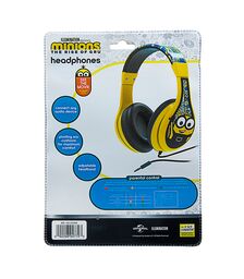 eKids Minions Ενσύρματα Ακουστικά με ασφαλή μέγιστη ένταση ήχου για παιδιά και εφήβους (MS-140) (Κίτρινο/Μαύρο)