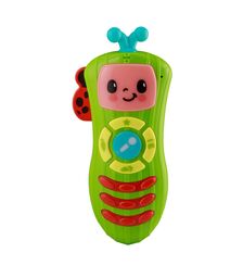 eKids Cocomelon Sing-Along Remote & Μικρόφωνο για παιδιά με ενσωματωμένη μουσική & ηχητικά εφέ (CO-164) (Μπλε/Πράσινο/Κίτρινο)