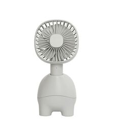 Designnest® PetFan |MUID| Ανεμιστήρας USB σε σχήμα ζωάκι αλπακά (Γκρι)