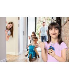 eKids Paw Patrol Σετ 2 Walkie Talkies για παιδιά & ενήλικες με εμβέλεια 150 μέτρων (PW-202) (Μπλε)