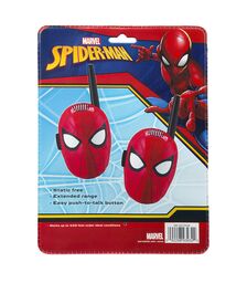 eKids Spiderman Σετ 2 Walkie Talkies για παιδιά από 3 ετών με εμβέλεια 150 μέτρων (SM-202) (Κόκκινο/Μαύρο)