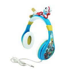 eKids Toy Story Ενσύρματα Ακουστικά με ασφαλή μέγιστη ένταση ήχου για παιδιά και εφήβους (TS-140) (Μπλε/Κίτρινο/Λευκό)