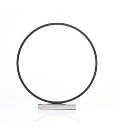 Designnest Round Table Lamp |Heng| Σφαιρική διακοσμητική λάμπα διαμέτρου 35 εκατοστών με ροοστάτη (Μαύρο)