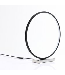Designnest Round Table Lamp |Heng| Σφαιρική διακοσμητική λάμπα διαμέτρου 35 εκατοστών με ροοστάτη (Μαύρο)