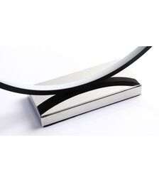 Designnest Round Table Lamp |Heng| Σφαιρική διακοσμητική λάμπα διαμέτρου 35 εκατοστών με ροοστάτη (Μαύρο)