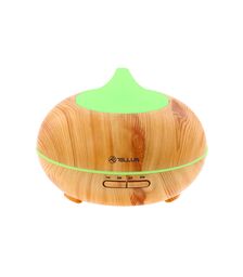 Tellur WiFi Smart Aroma Diffuser Συσκευή για αρωματοθεραπεία τηλεχειριζόμενη μέσω WiFi σε ανοικτό καφέ (TLL331101)