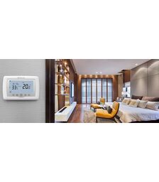 Tellur Smart WiFi Ψηφιακός Θερμοστάτης, Boiler σε λευκό χρώμα