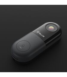 Tellur Video DoorBell WiFi Ασύρματο Κουδούνι Πόρτας με Κάμερα & Wi-Fi σε μαύρο/γκρι χρώμα FullHD (TLL331251)