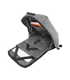 Tellur Anti-Theft V2 Αδιάβροχο Backpack με θήκη για laptop έως 15,6" – Grey (TLL611232)