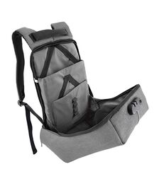 Tellur Anti-Theft V2 Αδιάβροχο Backpack με θήκη για laptop έως 15,6" – Grey (TLL611232)