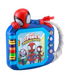 eKids Spiderman Spidey Amazing Friends Adventure Book για παιδιά 3 ετών και άνω (SA-247) (Μπλε/Κόκκινο)