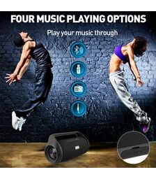 Tellur Obia Bluetooth Speaker 50W, Black