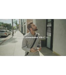 Mophie Powerstation USB-C 3XL 26k Powerbank με τεχνολογία USB-PD (γκρι)