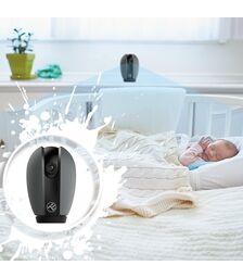 Tellur WiFi Smart Indoor Camera σε μαύρο/γκρι χρώμα FullHD (TLL331071)