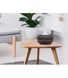 Tellur WiFi Smart Aroma Diffuser Συσκευή για αρωματοθεραπεία τηλεχειριζόμενη μέσω WiFi σε σκούρο καφέ (TLL331261)