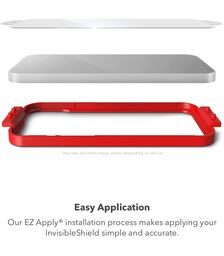 ZAGG InvisibleShield Full Face Tempered Glass με αντιμικροβιακή τεχνολογία – Glass Elite VisionGuard για Apple iPhone 13 / iPhone 13 Pro