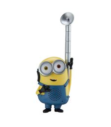 eKids Minions 2: "The Rise of Gru" Σετ 2 Walkie Talkies για παιδιά & ενήλικες με εμβέλεια 150 μέτρων (MS-210) (Κίτρινο/Μπλε)