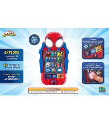 eKids Spiderman Spidey & Friends Learn & Play Smartphone για παιδιά 3 ετών και άνω (SA-160) (Μπλε/Κόκκινο)