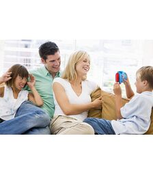 eKids Disney Frozen My First Camera H πρώτη παιδική φωτογραφική μηχανή για παιδιά (FR-535) (Γαλάζιο/Μωβ)