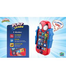 eKids Spiderman Spidey & Friends Learn & Play Smartphone για παιδιά 3 ετών και άνω (SA-160) (Μπλε/Κόκκινο)