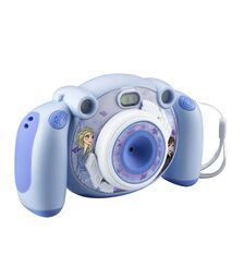 eKids Disney Frozen My First Camera H πρώτη παιδική φωτογραφική μηχανή για παιδιά (FR-535) (Γαλάζιο/Μωβ)