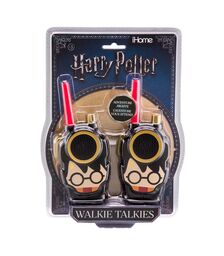 eKids Harry Potter Σετ 2 Walkie Talkies για παιδιά & ενήλικες με εμβέλεια 150 μέτρων (RI-210HP) (Μαύρο/Κόκκινο)
