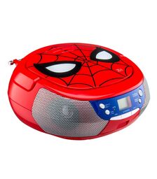 eKids Spiderman CD Boombox - Φορητό CD Player με ραδιόφωνο (SM-430) (Κόκκινο)