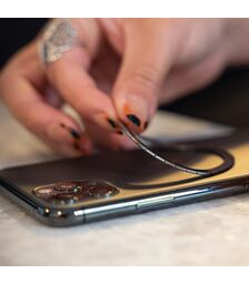 Mophie Snap+ Powerstation Stand Μαγνητικό Powerbank 10.000 mAh με ενσωματωμένο Snap Adapter και υποστήριξη Qi & MagSafe σε χρώμα μαύρο