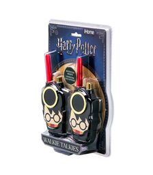 eKids Harry Potter Σετ 2 Walkie Talkies για παιδιά & ενήλικες με εμβέλεια 150 μέτρων (RI-210HP) (Μαύρο/Κόκκινο)