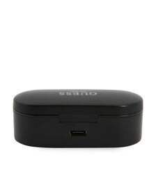 Guess Bluetooth Stereo Headset 5.0 True Wireless Ασύρματα Ακουστικά & θήκη φόρτισης (Μαύρα - GUTWST31EK)