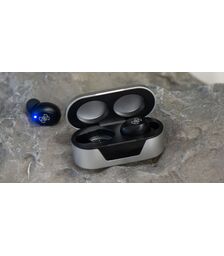 Guess Bluetooth Stereo Headset 5.0 True Wireless Ασύρματα Ακουστικά & θήκη φόρτισης (Silver - GUTWST31EG)