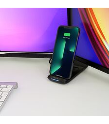 Tellur 3-in-1 Wireless Desk Charger Αναδιπλούμενη βάση ασύρματης φόρτισης 3 σε 1 με υποστήριξη τεχνολογίας Qi