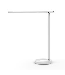 Tellur Smart WiFi Ρυθμιζόμενο φωτιστικό γραφείου 12W με υποστήριξη ασύρματης φόρτισης Qi 10W για smartphones (White/Warm) σε λευκό χρώμα