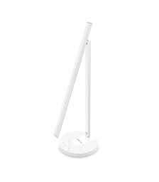 Tellur Smart WiFi Ρυθμιζόμενο φωτιστικό γραφείου 12W με υποστήριξη ασύρματης φόρτισης Qi 10W για smartphones (White/Warm) σε λευκό χρώμα