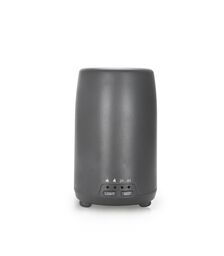 Tellur Flame Aroma Diffuser Ηλεκτρονικός υγραντήρας τηλεχειριζόμενος σε σκούρο γκρι χρώμα (TLL441131)