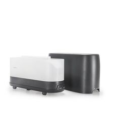 Tellur Flame Aroma Diffuser Ηλεκτρονικός υγραντήρας τηλεχειριζόμενος σε σκούρο γκρι χρώμα (TLL441131)