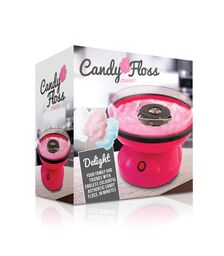 The Source Candy Floss Maker Συσκευή οικιακής παρασκευής για Μαλλί της Γριάς σε φούξια χρώμα