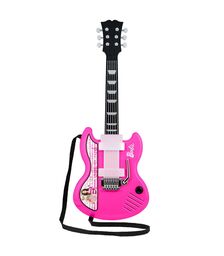 eKids Barbie Sing & Strum Guitar Ηλεκτρική Κιθάρα Karaoke για παιδιά με ενσωματωμένη μουσική, Sound Effects (BE-632) (Μωβ/Λευκό)