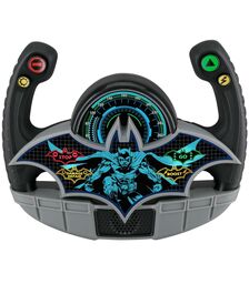 eKids Batman Batmobile Toy Steering Wheel Φουτουριστικό Τιμόνι Batmobile για παιδιά με ενσωματωμένα Sound Effects (BM-157) (Μαύρο/Γκρι)