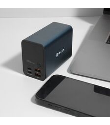 Tellur Ultra Pro Powerbank PD903 27.000mAh σε μπλε χρώμα με 2xUSB-A & 2xUSB-C θύρες φόρτισης (TLL158391)