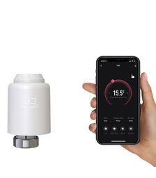 Tellur Smart WiFi Thermostatic Radiator Valve RVSH1 Έξυπνη θερμοστατική βαλβίδα καλοριφέρ με οθόνη LED & WiFi (TLL331441)