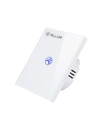 Tellur WiFi Switch 1 Port 1800W Έξυπνος διακόπτης WiFi 1 θύρας σε λευκό (TLL331481)